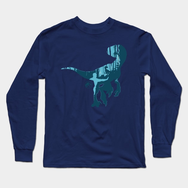 Blue reunites with Owen Long Sleeve T-Shirt by WorldDinosaurs